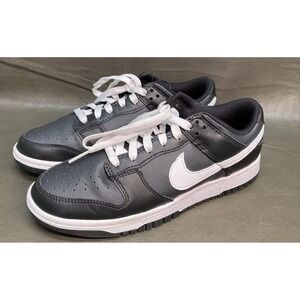 Nike Dunk Low Black Panda Mens Size 7 Retro White Leather (DJ6188-002)